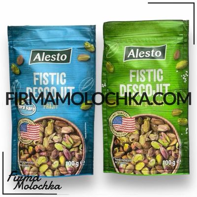 ЛУЩЕНІ фісташки в асортименті 100грам ТМ Алесто