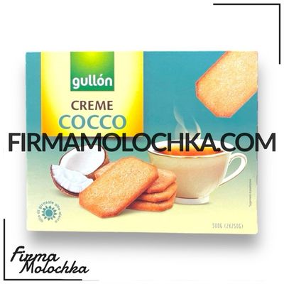 Печиво КРЕМІ КОКОНАТ з кокосом 500грам ТМ Гуллон (7шт/ящ)