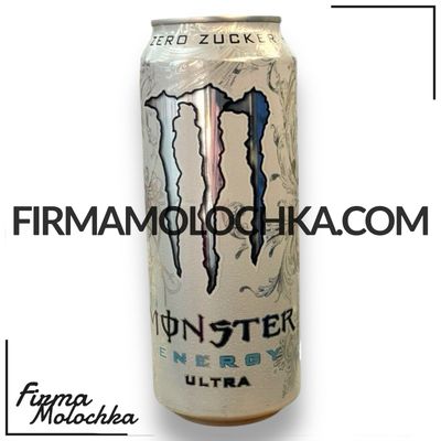Енергетичний напій МОНСТР Ultra White 500мл (24шт/ящ)