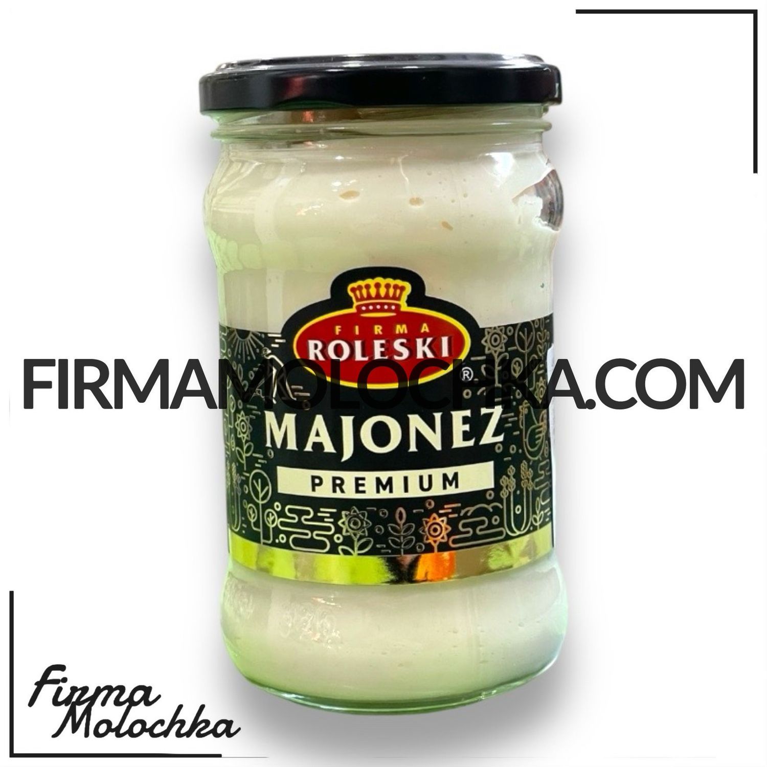 Майонез ПРЕМІУМ (скло) 285грам ТМ Ролескі (10шт/ящ)