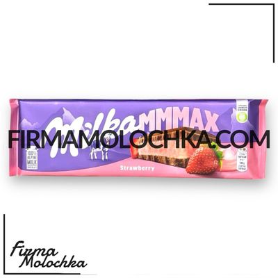 Шоколадка Мілка ПОЛУНИЧНИЙ-ЙОГУРТ 300грам ТМ Мілка (13шт/ящ)