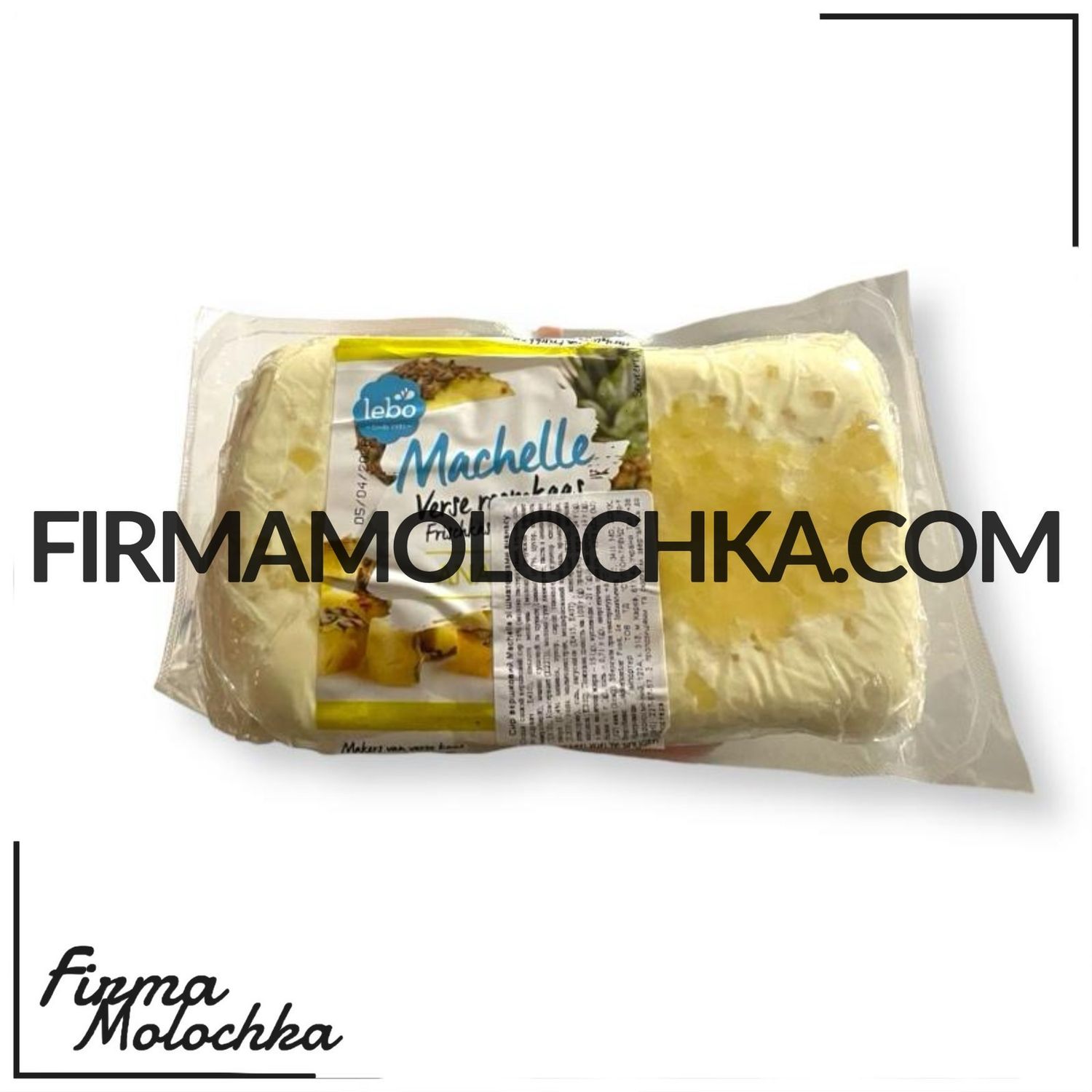 Вершковий сир MACHELLE з АНАНАСОМ 1,3кг ТМ ЛЕБО
