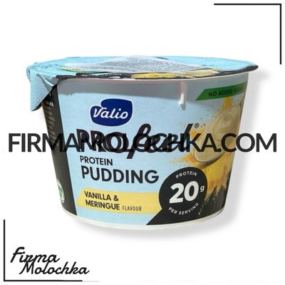 ТМ ВАЛІО пудинг протеїновий зі смаком ВАНІЛІ ТА БЕЗЕ 180грам (6шт/ящ)