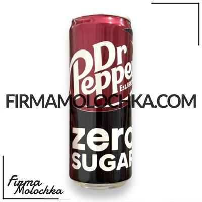 Напій Dr Pepper ЗЕРО (sleek) 330мл (24шт/ящ)
