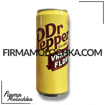 Напій Dr Pepper зі смаком ВАНІЛІ (sleek) 330мл (24шт/ящ)