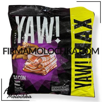 Сухарики багети зі смаком бекону 85грам ТМ YAW (20шт/ящ)