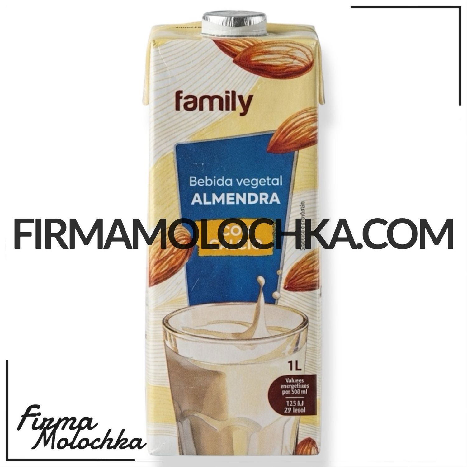 Напій рослинний МИГДАЛЬНИЙ 1л ТМ Фемелі (6шт/ящ)