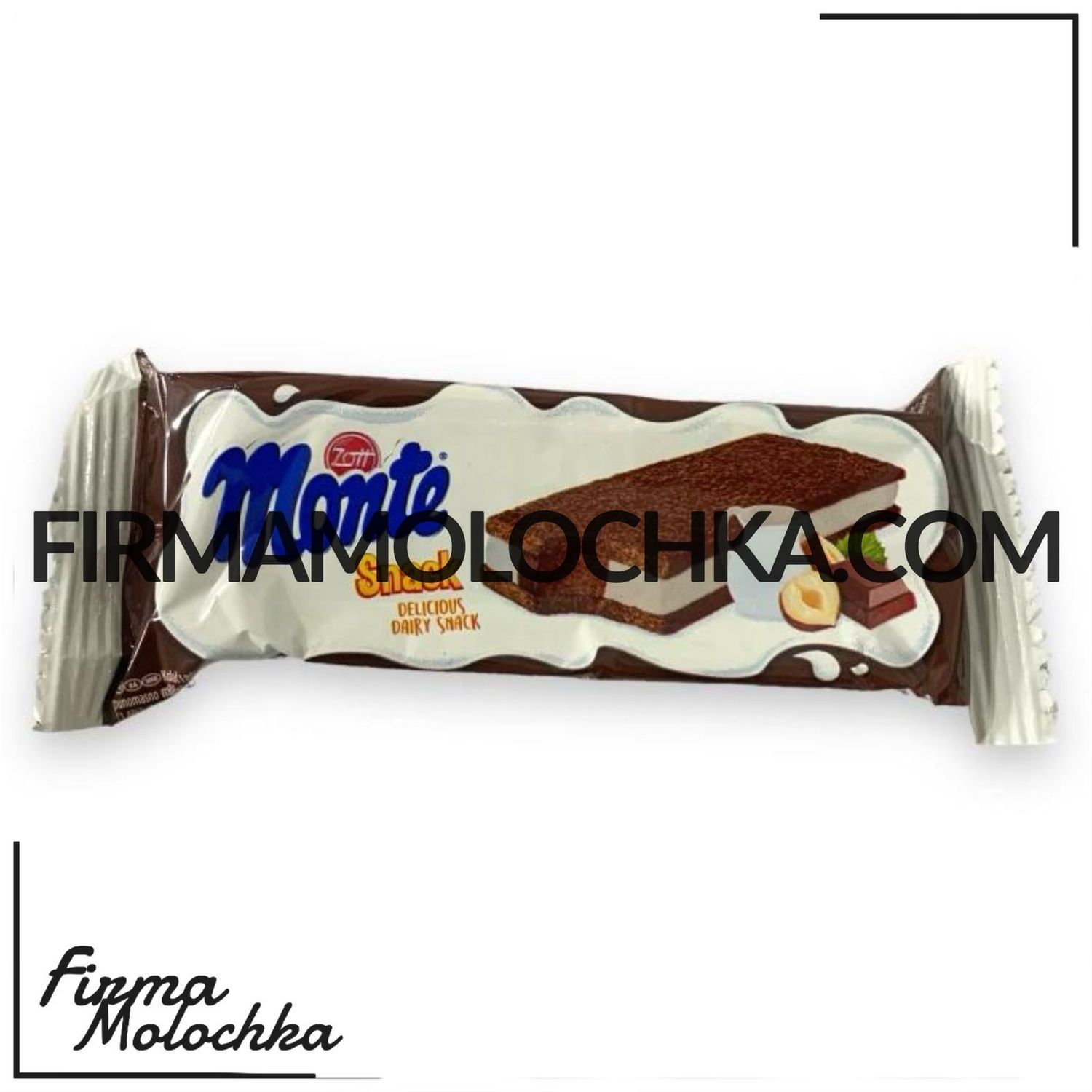 Бісквіт МОНТЕ з ГОРІХОВО-ШОКОЛАДНИМ КРЕМОМ 29грам (24шт/ящ)