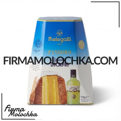 Панетон ПАНДОРО з кремом лімончелло 750грам ТМ Melegatti (12шт/ящ)
