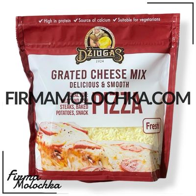 Мікс тертих сирів ДЖУГАС для ПІЦИ 40% 200грам (8шт/ящ) (Литва)