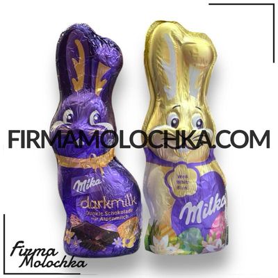 ВЕЛИКИЙ шоколадний заєць в АСОРТИМЕНТІ 90грам ТМ Мілка (14шт/ящ)