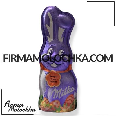 ВЕЛИКИЙ шоколадний заєць КРІСПІ 90грам ТМ Мілка (14шт/ящ)