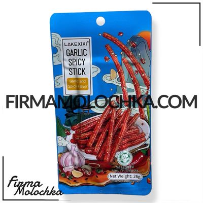 ЛА ТЯО стіки ЧАСНИКОВО-ГОСТРІ (СИНІ) 26грам (30шт/ящ)