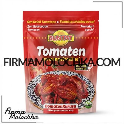 В'ялені томати (пакет) 150грам ТМ SUNTAT (12шт/ящ)