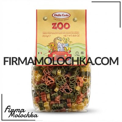Макарони дитячі ЗОО 250грам ТМ ДАЛЛА КОСТА (12шт/ящ)