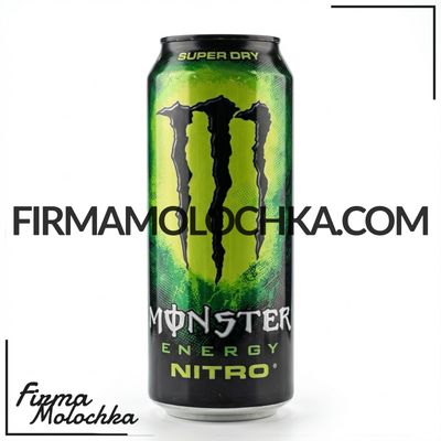 Енергетичний напій МОНСТР Nitro Super Dry 500мл (12шт/ящ)