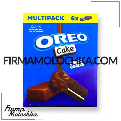 Бісквіт в шоколаді ОРЕО КЕЙК (6шт*24грами) 144грами (24шт/ящ)