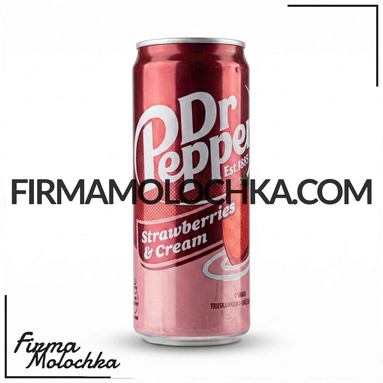 Напій Dr Pepper зі смаком ПОЛУНИЦІ (sleek) 330мл (24шт/ящ)