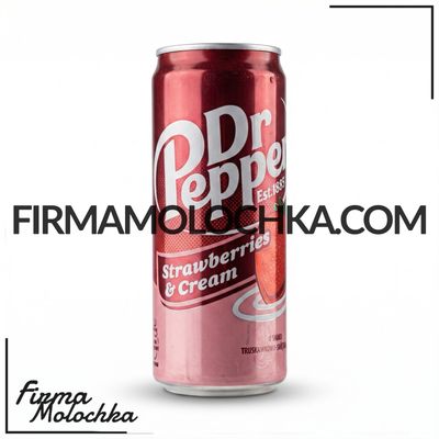 Напій Dr Pepper зі смаком ПОЛУНИЦІ (sleek) 330мл (24шт/ящ)