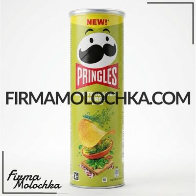 Чіпси "Прінглс" зі смаком СЕРЕДЗЕМНОМОРСЬКИХ ТРАВ 165грам (19шт/ящ)