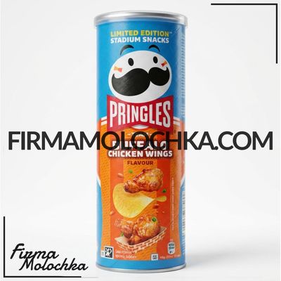 Чіпси "Прінглс" зі смаком КРИЛЕЦЬ БУФФАЛО 165грам (19шт/ящ)