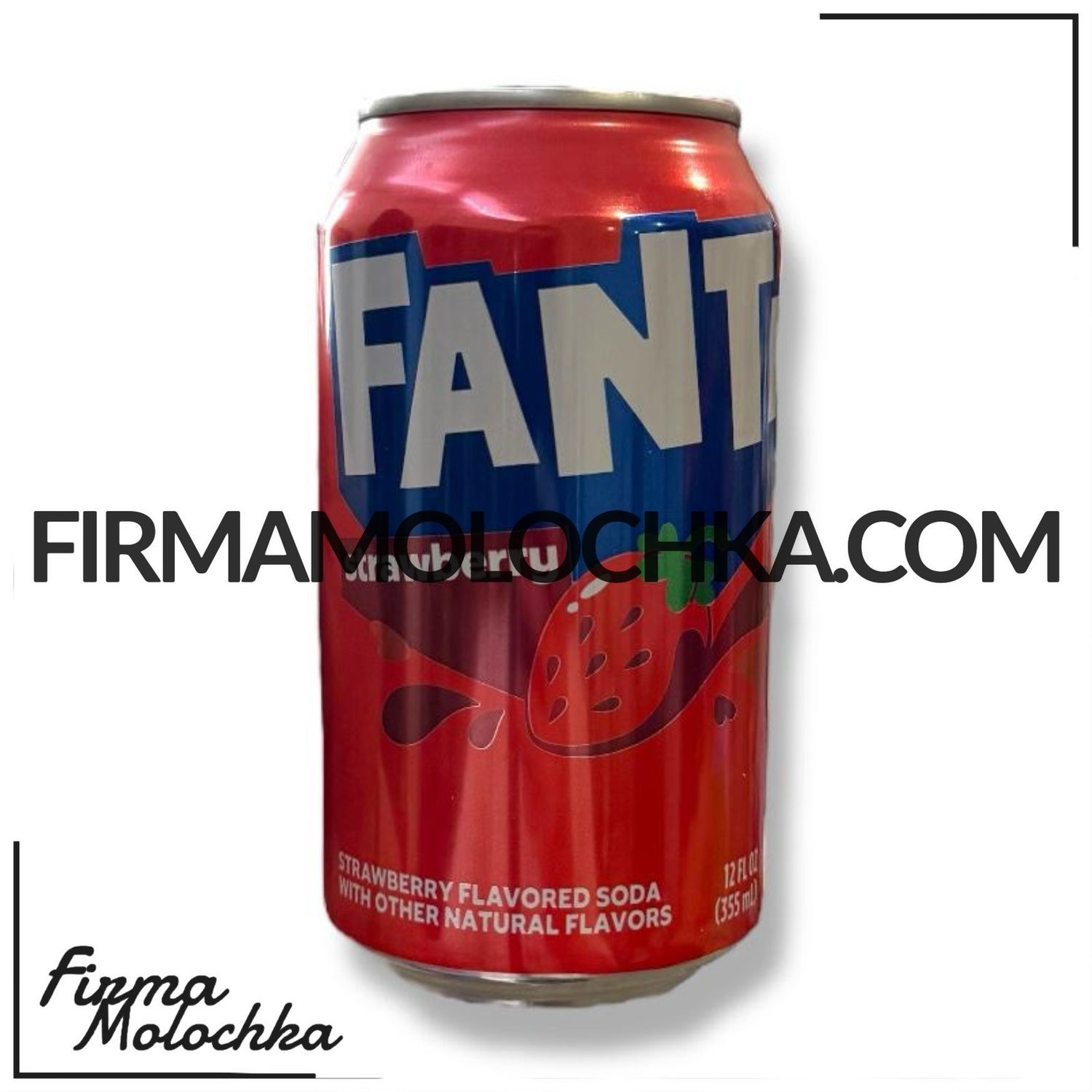 Фанта з ПОЛУНИЦЕЮ 355мл (12шт/ящ) (АМЕРИКА)