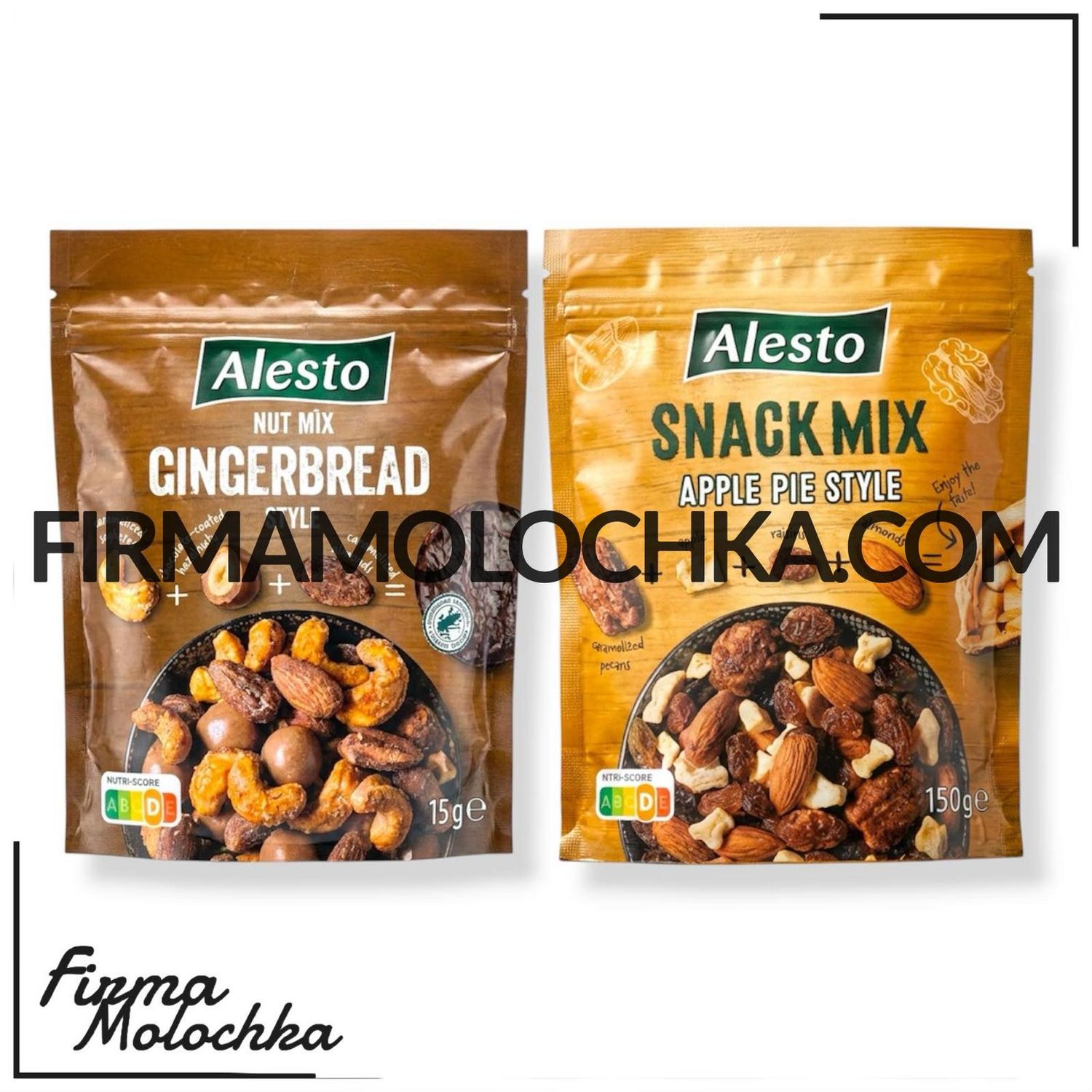 Суміш в асортименті APPLE PIE STYLE / GINGERBREAD STYLE 150грам ТМ Алесто (25шт/ящ)