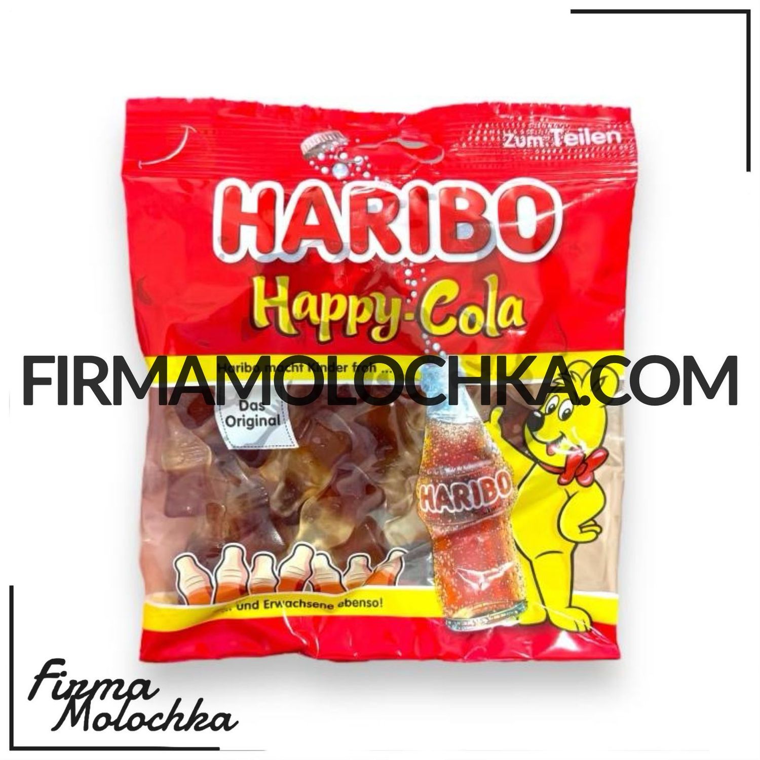 Желейки HAPPY COLA 175грам ТМ Харібо (40шт/ящ)