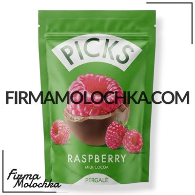 Сублімована МАЛИНА в шоколаді 90грам ТМ PICKS (12шт/ящ)