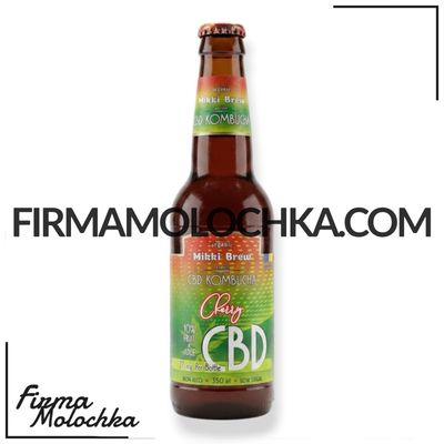 СКЛО Комбуча CBD зі смаком ВИШНІ (скло) 350мл ТМ Mikki Brew (12шт/ящ)