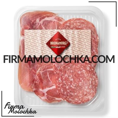 Нарізка МІКС антіпасто 90грам ТМ Brunamore (18шт/ящ)