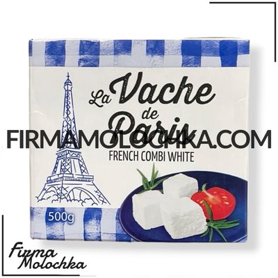 500ГРАМ Сир фета LA VACHE DE PARIS 500грам (12шт/ящ)