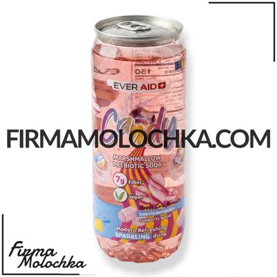 Пребіотик сода CANDY зі смаком МАРШМЕЛОУ 330мл ТМ Ever Aid (12шт/ящ)