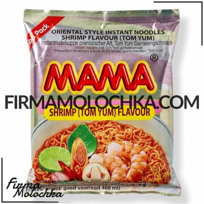 MAMA Локшина зі смаком Креветки 90грам (20шт/ящ)
