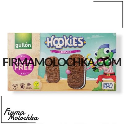 Печиво HOOKIES сендвіч 230грам ТМ Гуллон (8шт/ящ) Печиво HOOKIES сендвіч 230грам ТМ Гуллон (8шт/ящ)