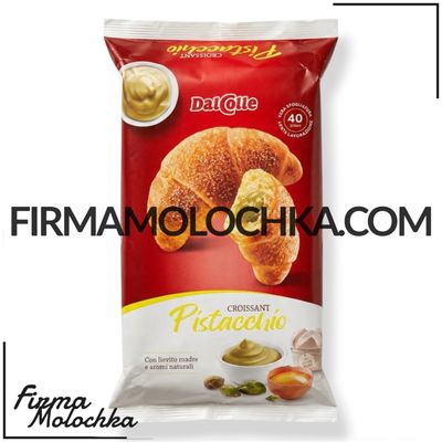 ТМ DAL COLLE круасани з фісташковим кремом (5*45грам) 225грам ТМ DAL COLLE (8шт/ящ)