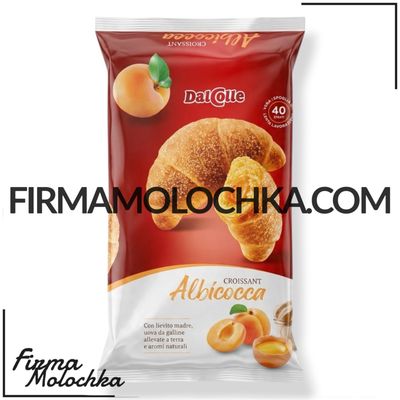 ТМ DAL COLLE круасани з абрикосовим джемом (5*45грам) 225грам ТМ DAL COLLE (8шт/ящ)