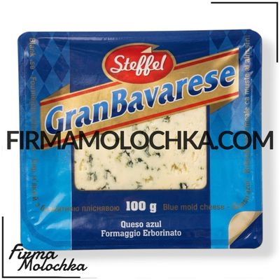 Сир ГРАН БАВАРЕЗЕ 100грам ТМ Steffel (10шт/ящ)