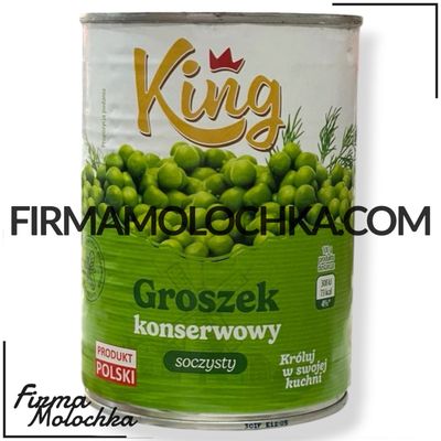 Горошок 400грам ТМ КІНГ (10шт/ящ)