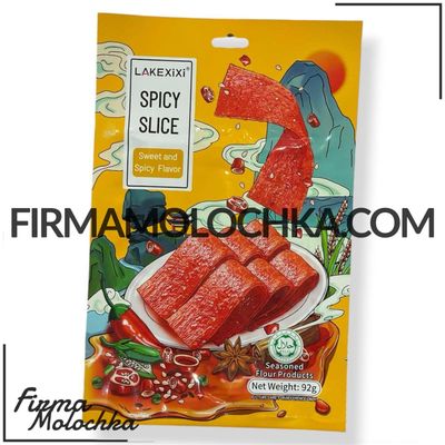 Великі снеки ЛА ТЯО SPICY SLICE 92грами (25шт/ящ) Великі снеки ЛА ТЯО SPICY SLICE 92грами (25шт/ящ)