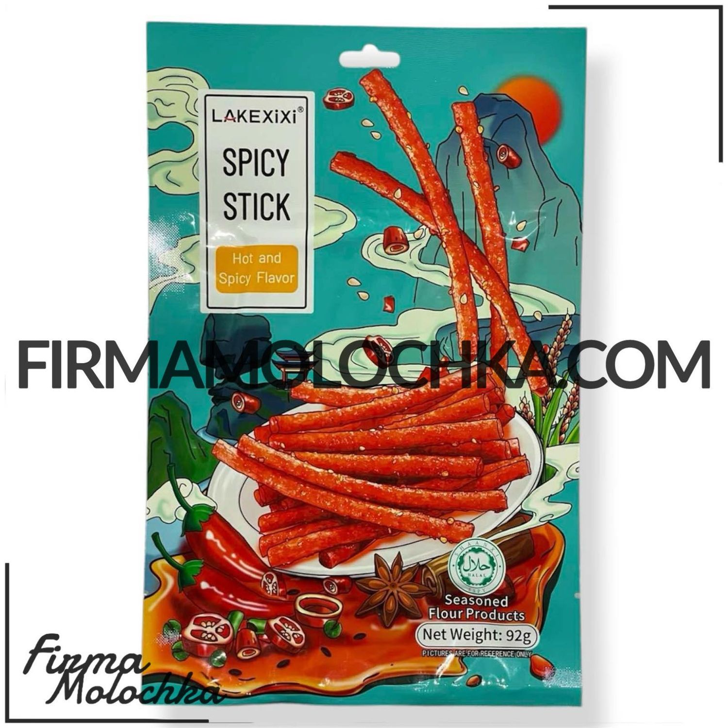 Великі снеки ЛА ТЯО SPICY STICK 92грами (25шт/ящ)