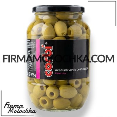 Оливки 835/400грам ТМ КОРБІ (6шт/ящ)