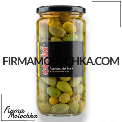 Оливки ЗЕЛЕНІ 700/400грам ТМ КОРБІ (8шт/ящ)