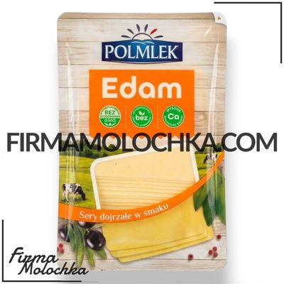 Нарізка ЕДАМ 400грам ТМ Полмлек (12шт/ящ)