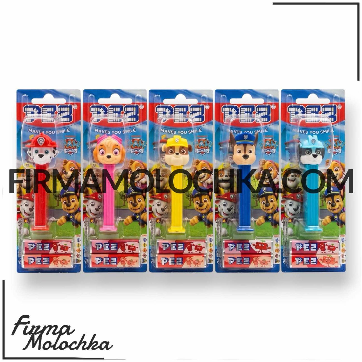 Іграшка ЩЕНЯЧИЙ ПАТРУЛЬ з цукерками ТМ PEZ (12шт/ящ)