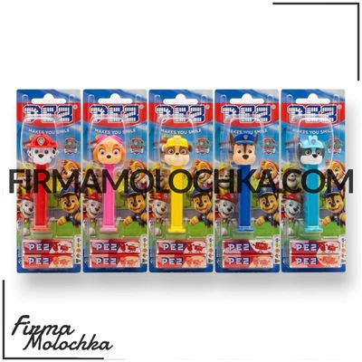 Іграшка ЩЕНЯЧИЙ ПАТРУЛЬ з цукерками ТМ PEZ (12шт/ящ)