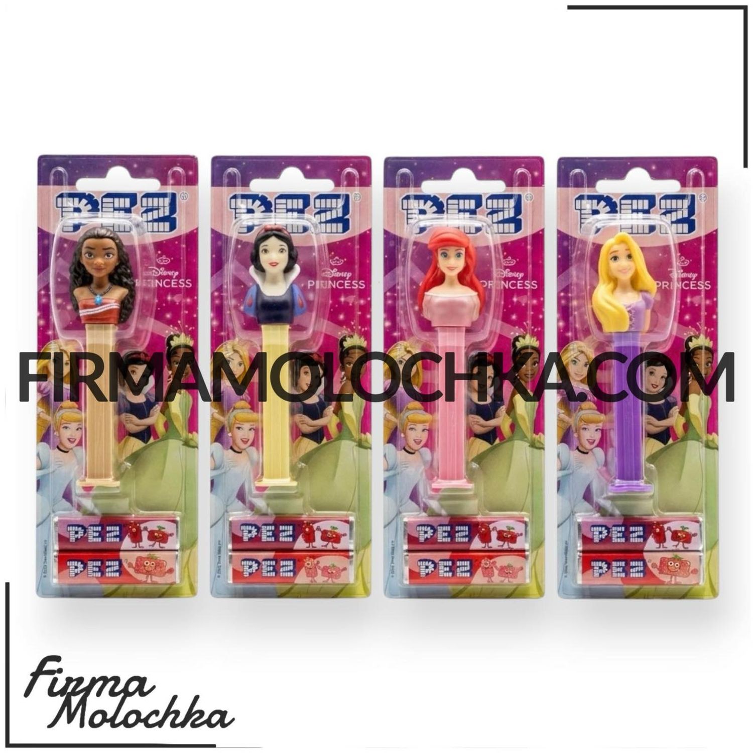 Іграшка ПРИНЦЕСИ з цукерками ТМ PEZ (12шт/ящ)