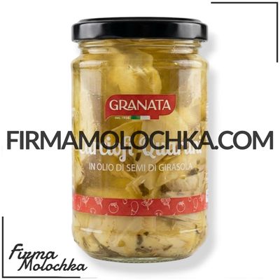 АРТИШОКИ різані (скло) 280/180грам ТМ Granata (6шт/ящ)