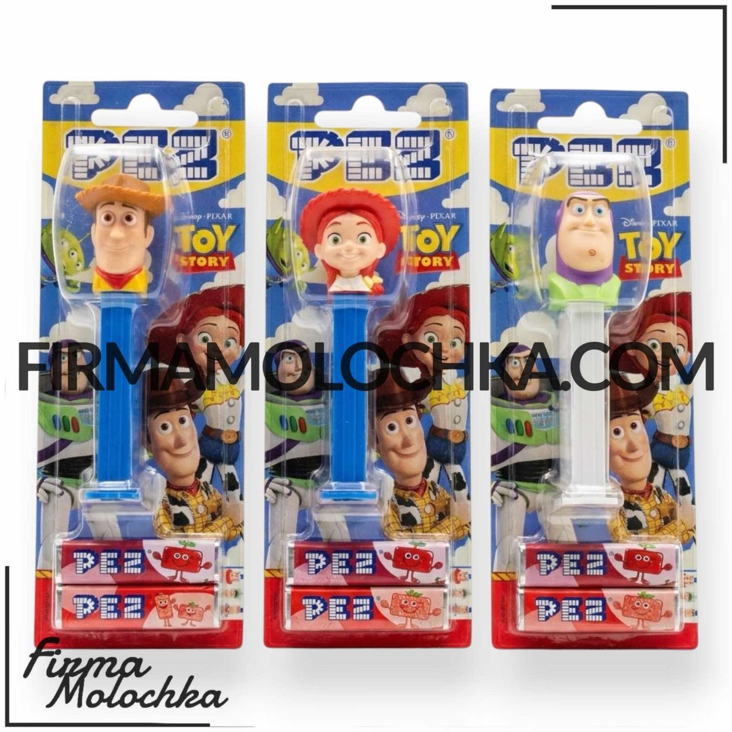 Іграшка ІСТОРІЯ ІГРАШОК з цукерками ТМ PEZ (12шт/ящ)