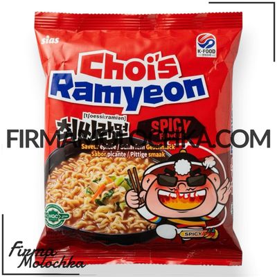 ТМ CHOI`S Локшина спайсі рамен 112,5грам (10шт/ящ)